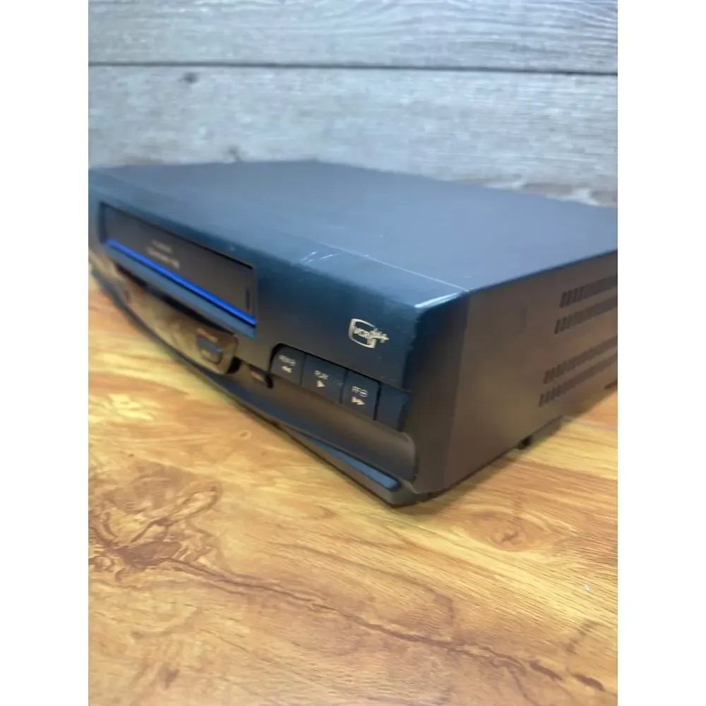 Panasonic PV-V4030S VCR Blue Line Hi-Fi Stereo Omnivision Remote Tested &Working